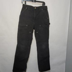 Vintage 90s Carhartt Carpenter Pants Relaxed Fit Dbl Knee Dungaree Retro Rugged